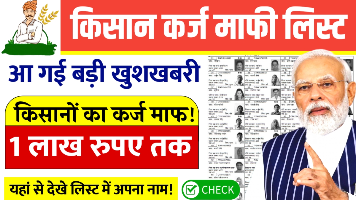 Kisan Karj Mafi List